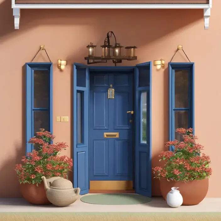 The Cinnamon Front Door