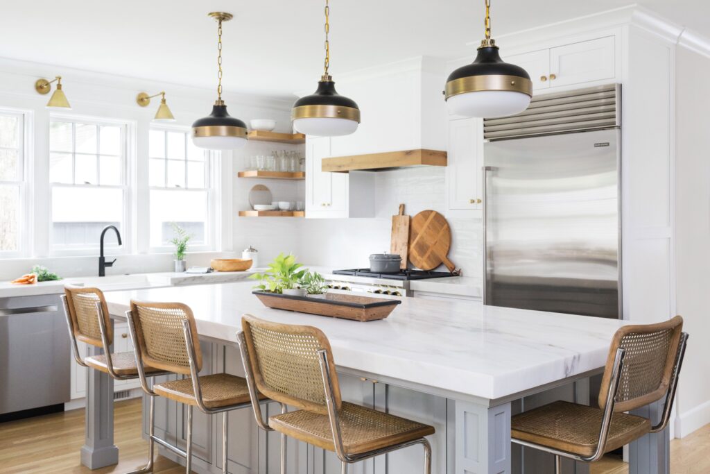 Atoll Kitchen Lighting Ideas