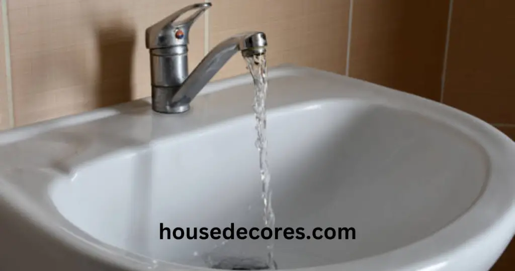 Low water pressure in bathroom sink