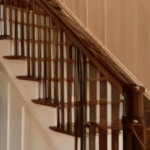 wainscoting stair