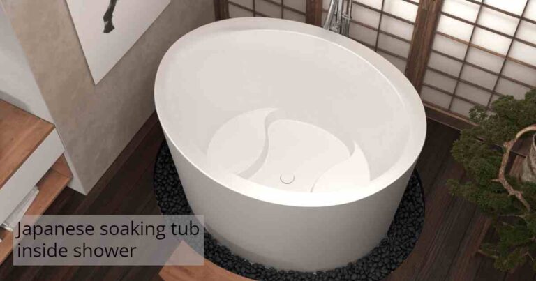 Benefits of Japanese soaking tub inside shower