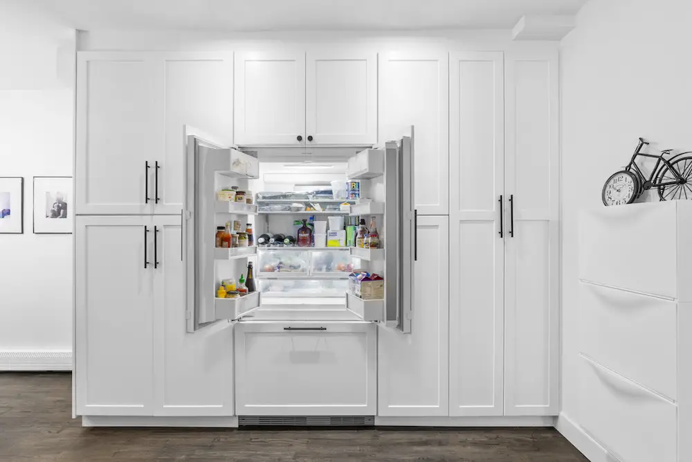 Tall kitchen pantry cabinet