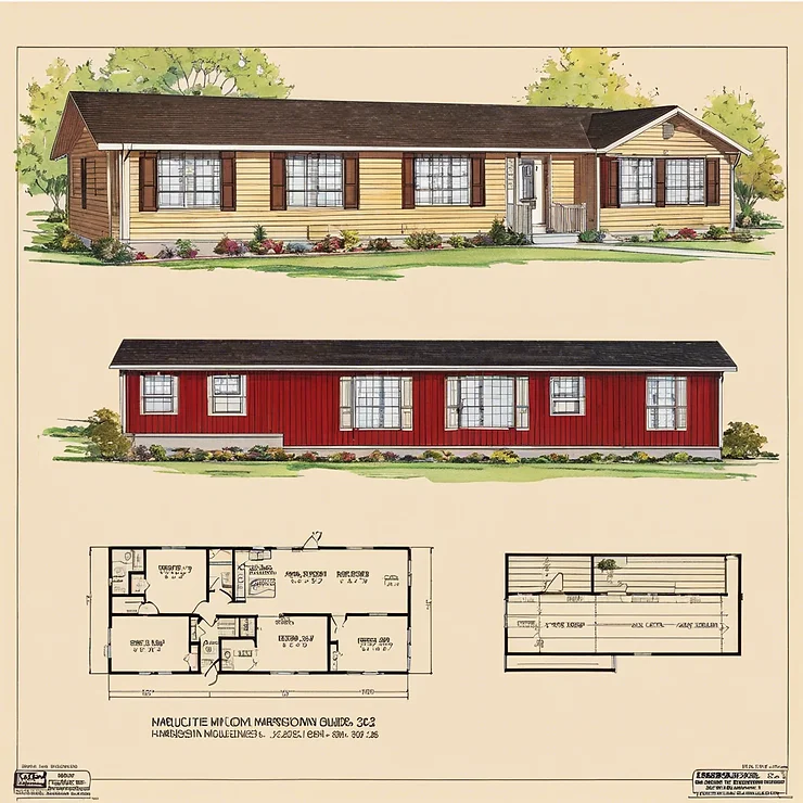 1983 Harrison Manufactured Home 245521 Floor Plans