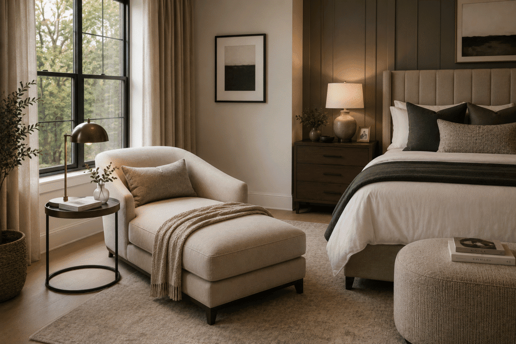 Minimalist with a Chaise Lounge