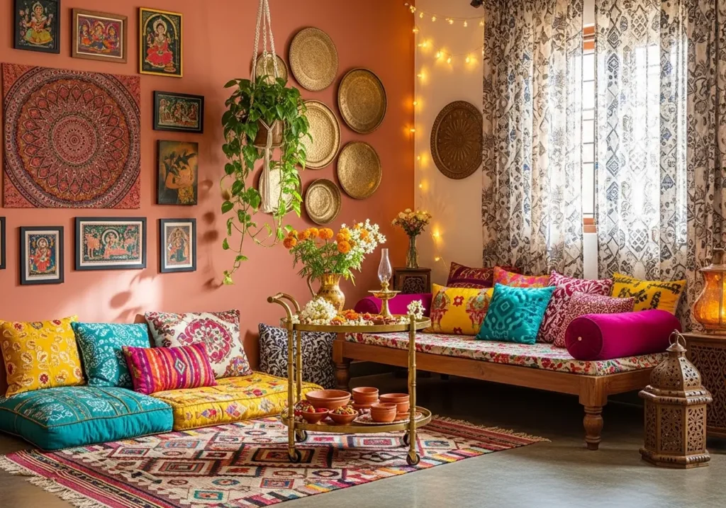 Bohemian Indian decor