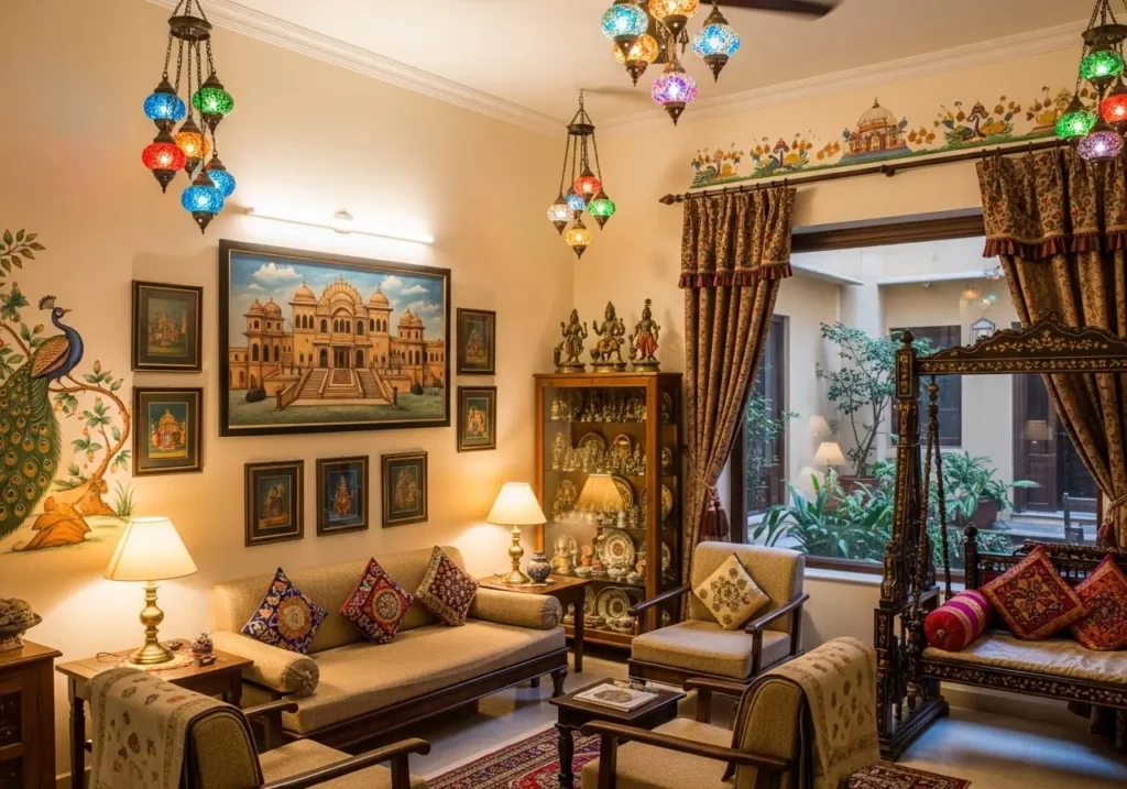 Indian living room decor