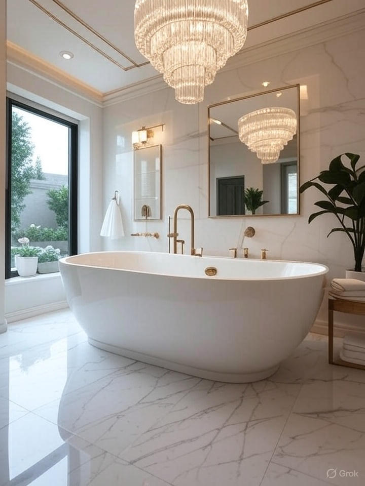 Luxury Modern Master Bathroom Designs