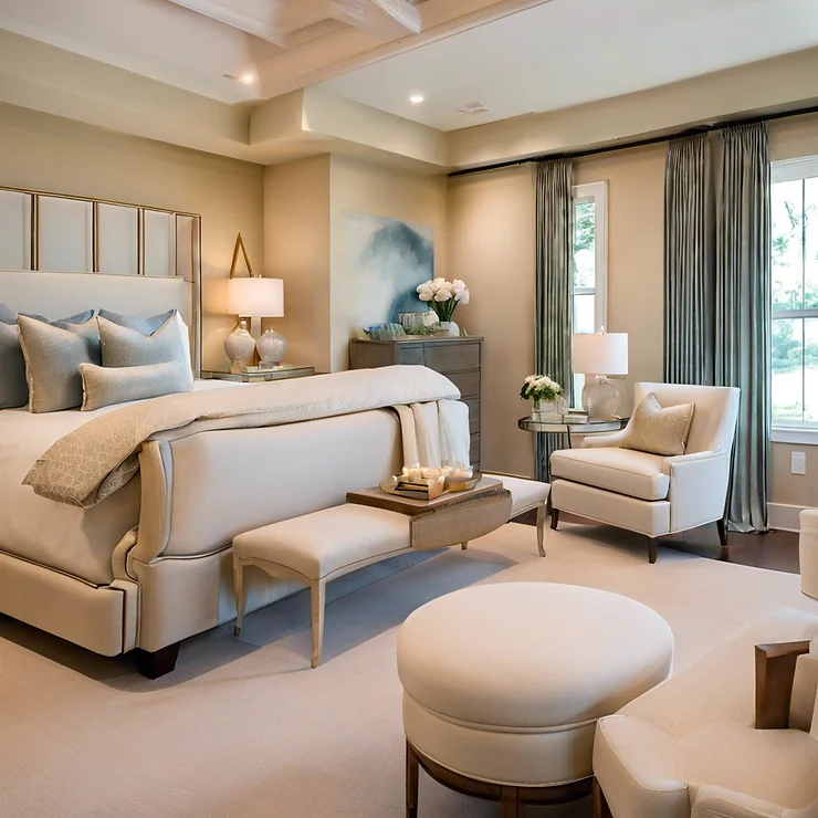 Master bedroom seating