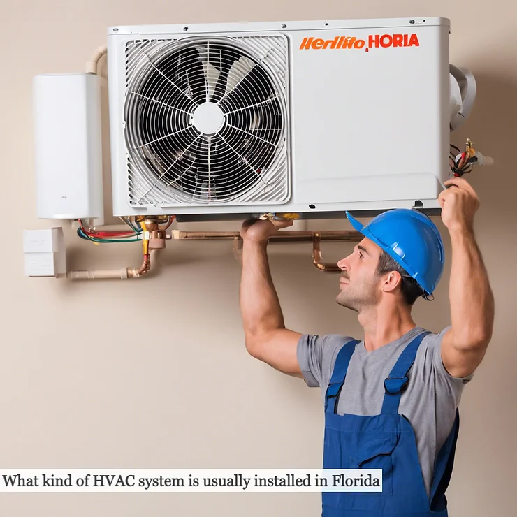 What kind of HVAC system is usually installed in Florida