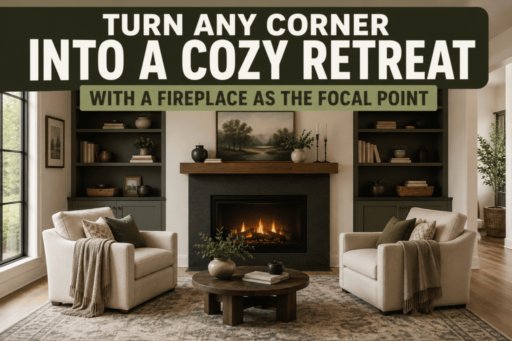 Fireplace for a Cozy Focal Point