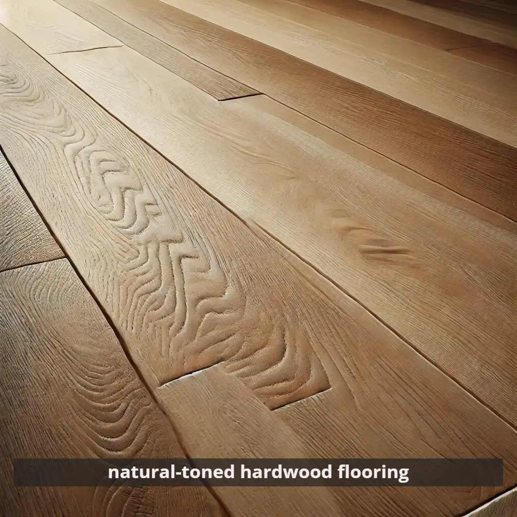 natural-toned hardwood flooring