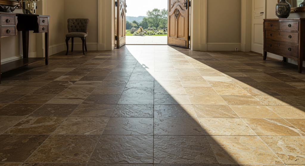 Natural Stone Tiled Flooring