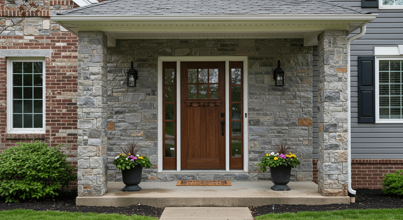 Stone Accents to Entry Ways That Wow Every Visitor