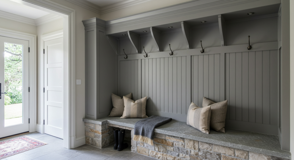 Built-In Stone Benches and Ledges
