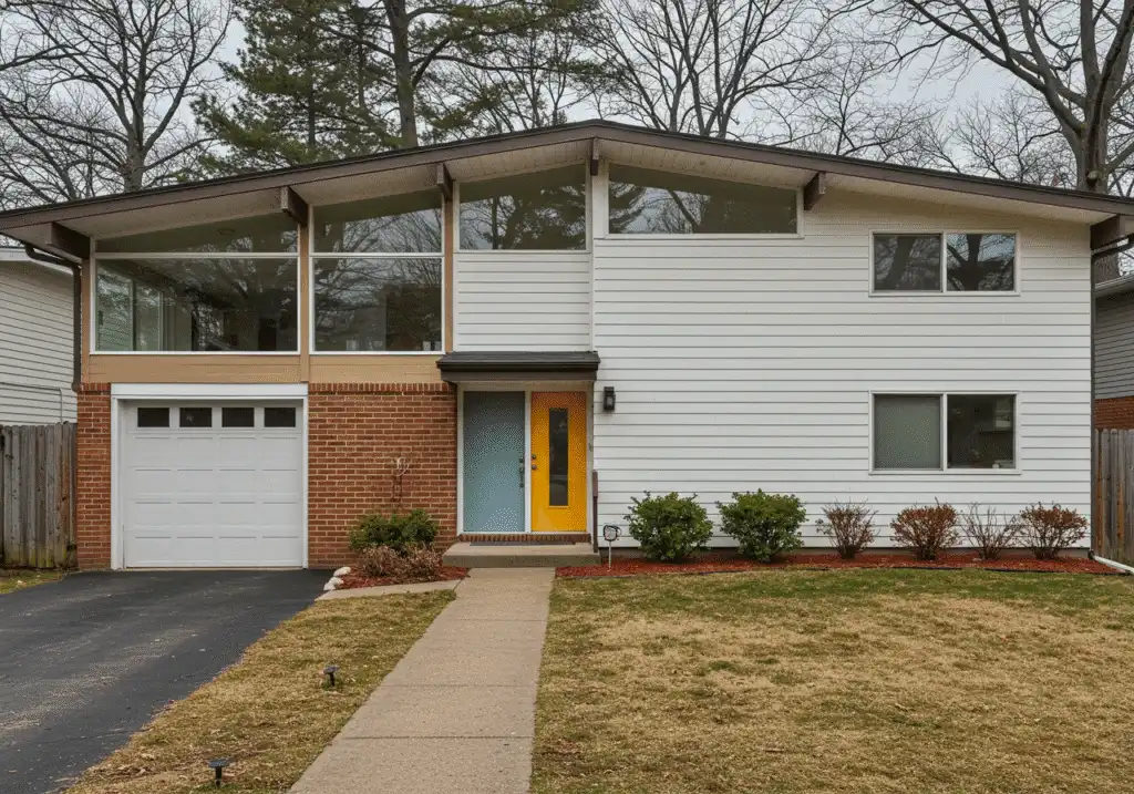Mid-Century Modern Aesthetic siding