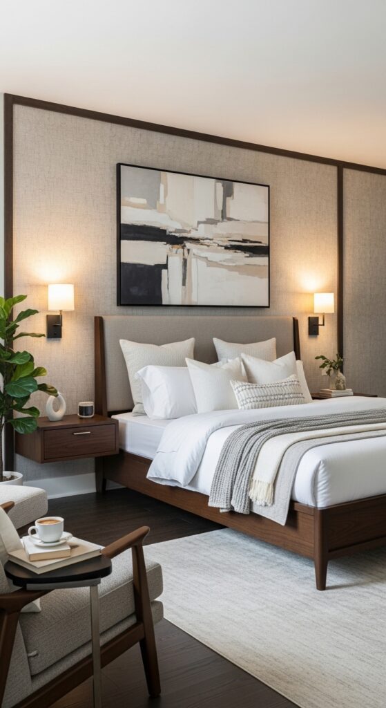 Statement Headboard Styling