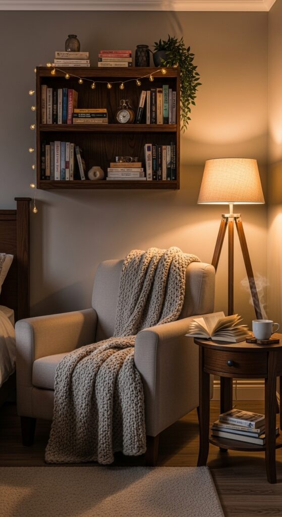 Cozy Reading Corner Styling