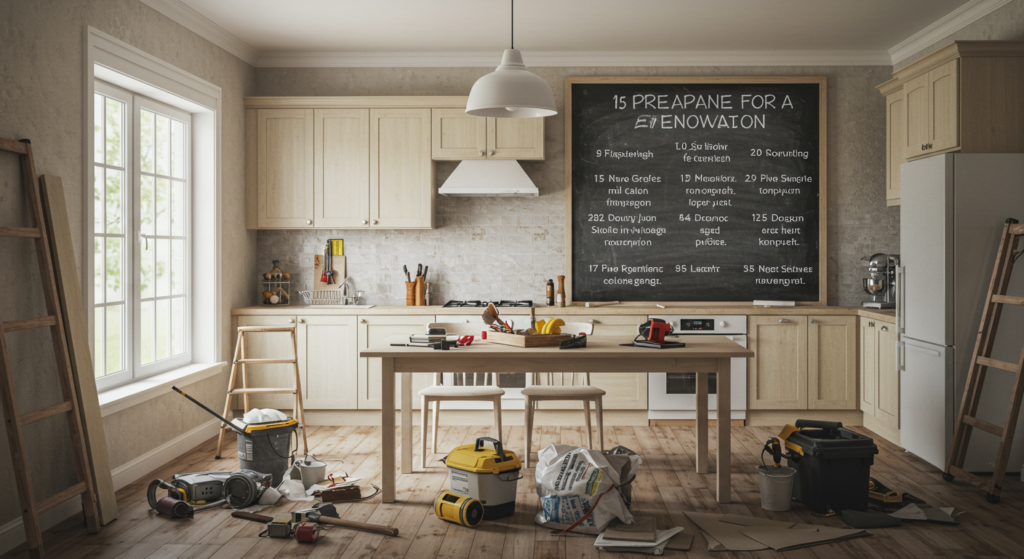 Kitchen Renovation process