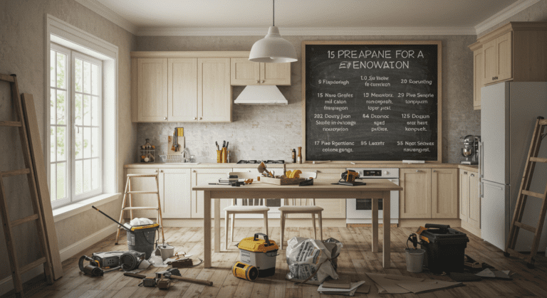 How to Prepare for Kitchen Renovation in 7 Easy Steps
