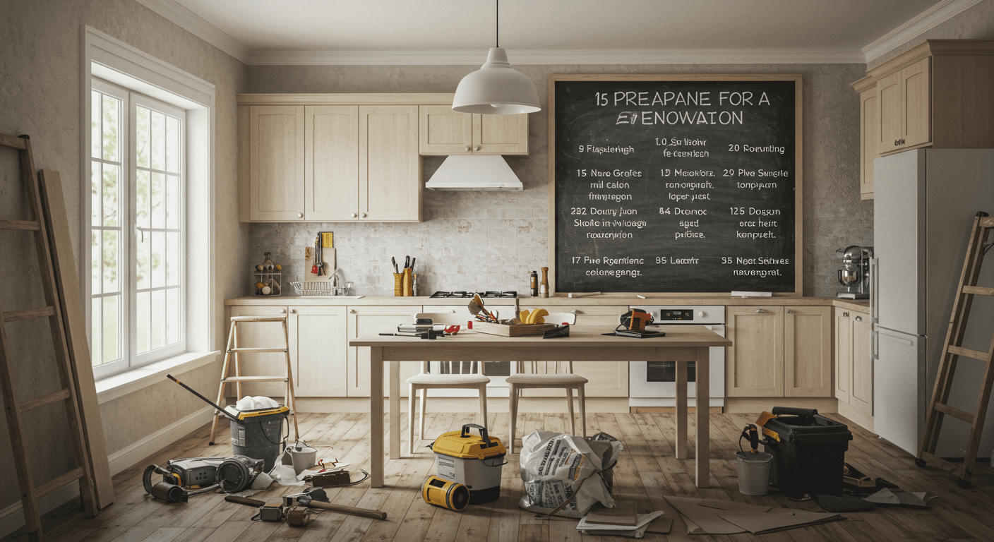 How to Prepare for Kitchen Renovation in 7 Easy Steps