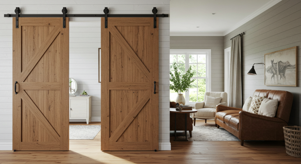 Panel designs of  Barn Doors
