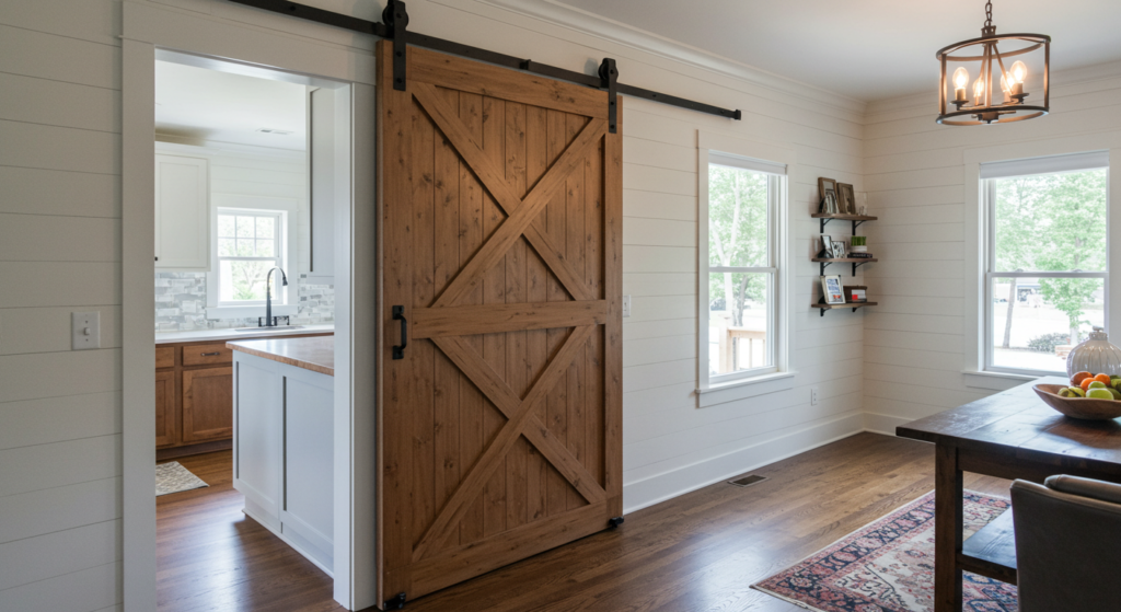 Craftsman Barn Door