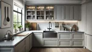 Kitchen Sink Design with Cabinet Ideas for a Luxe Look