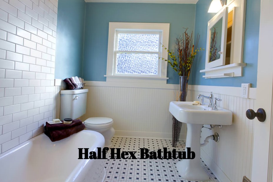 Half Hex Bathtub