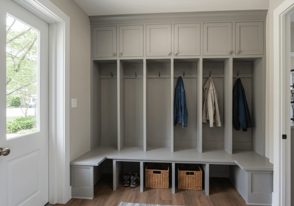 Breezeway Mudrooms
Built-in Cabinets