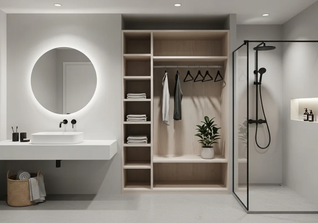 Minimalist Closet Layout