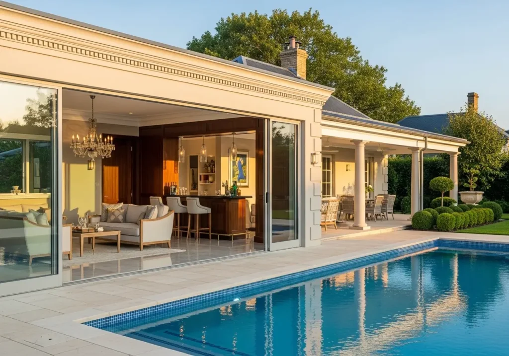 The Evolution of Luxury Pool House Designs