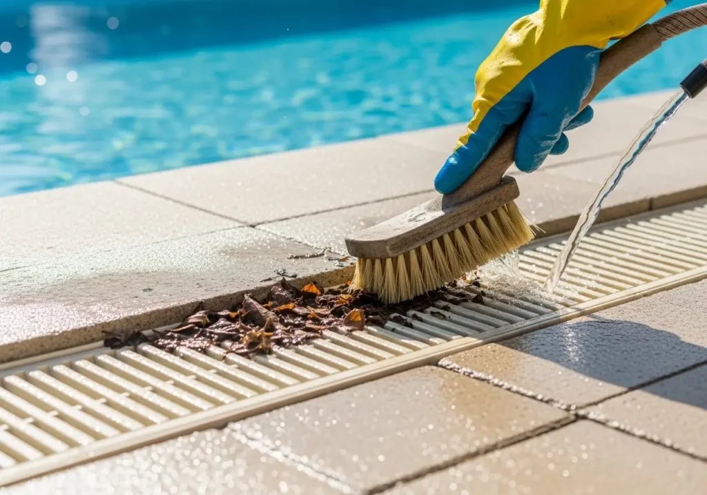Pool Deck Drain Cleaning Service