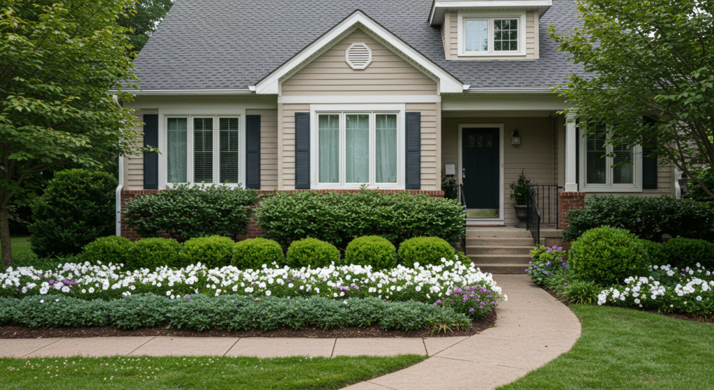 Flower Beds and Shrubs