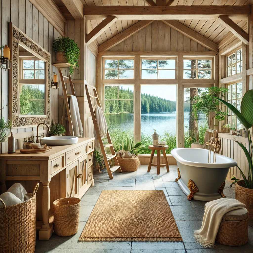 Lake House Bathroom Decorating Ideas