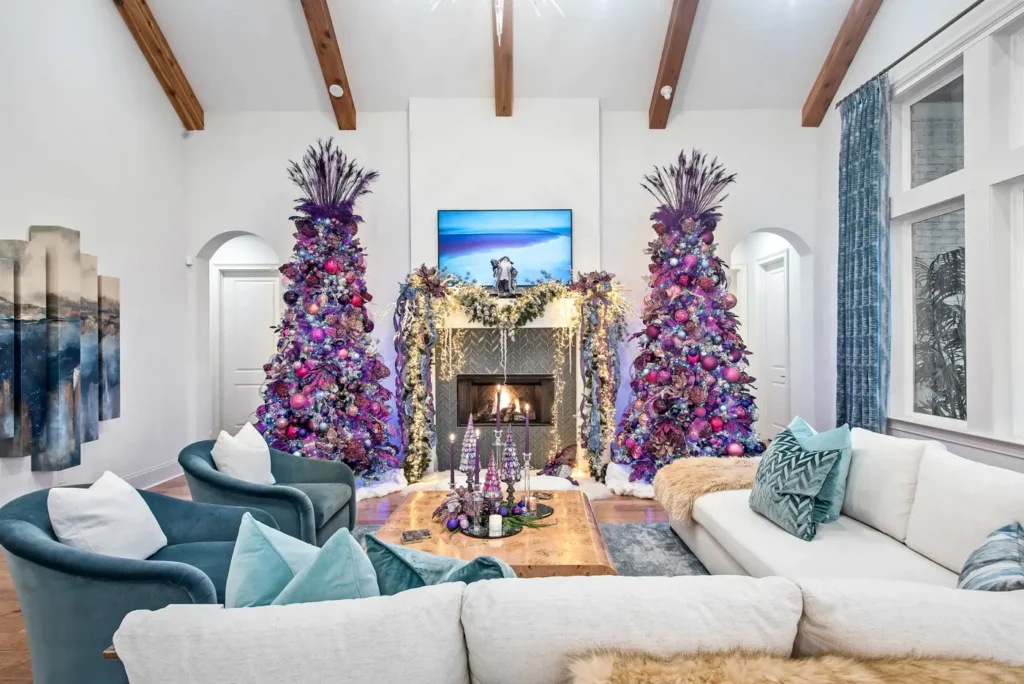 holiday color scheme of home