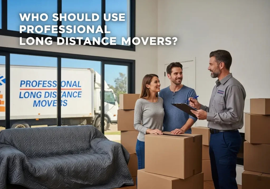Who Should Use Professional Long Distance Movers?