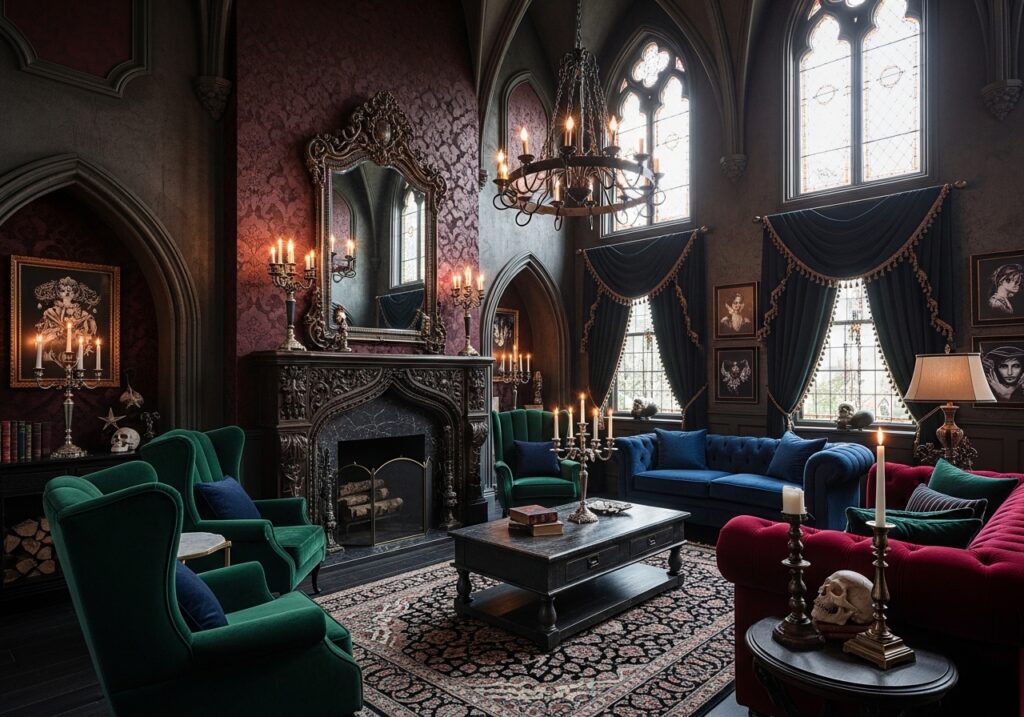 The Gothic Living Room