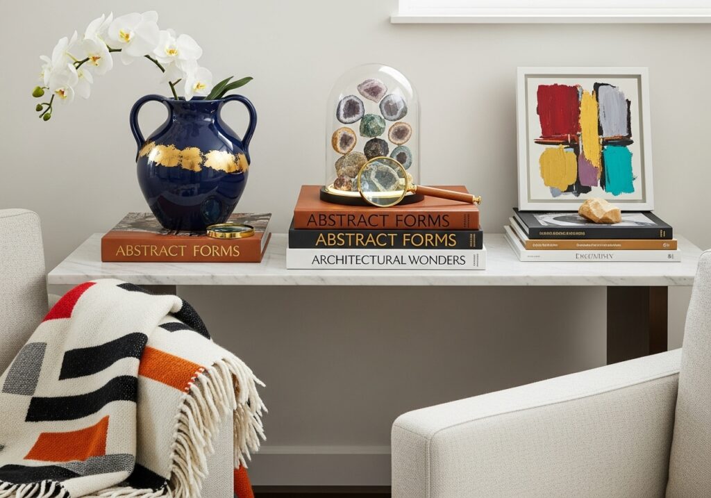 Chic Luxury Home Accents with Bold Personality