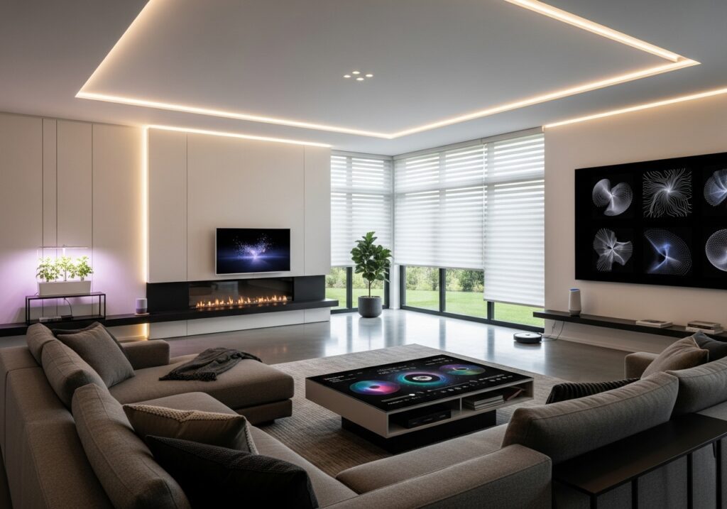 Integrate Smart Home Luxury Decor for Effortless Living