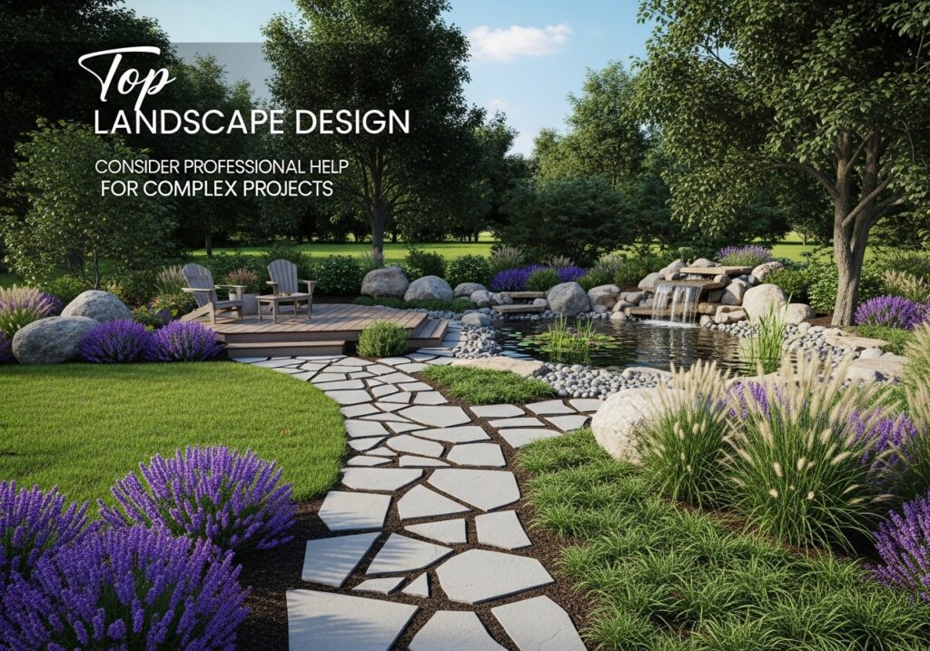 Consider professional help for complex projects