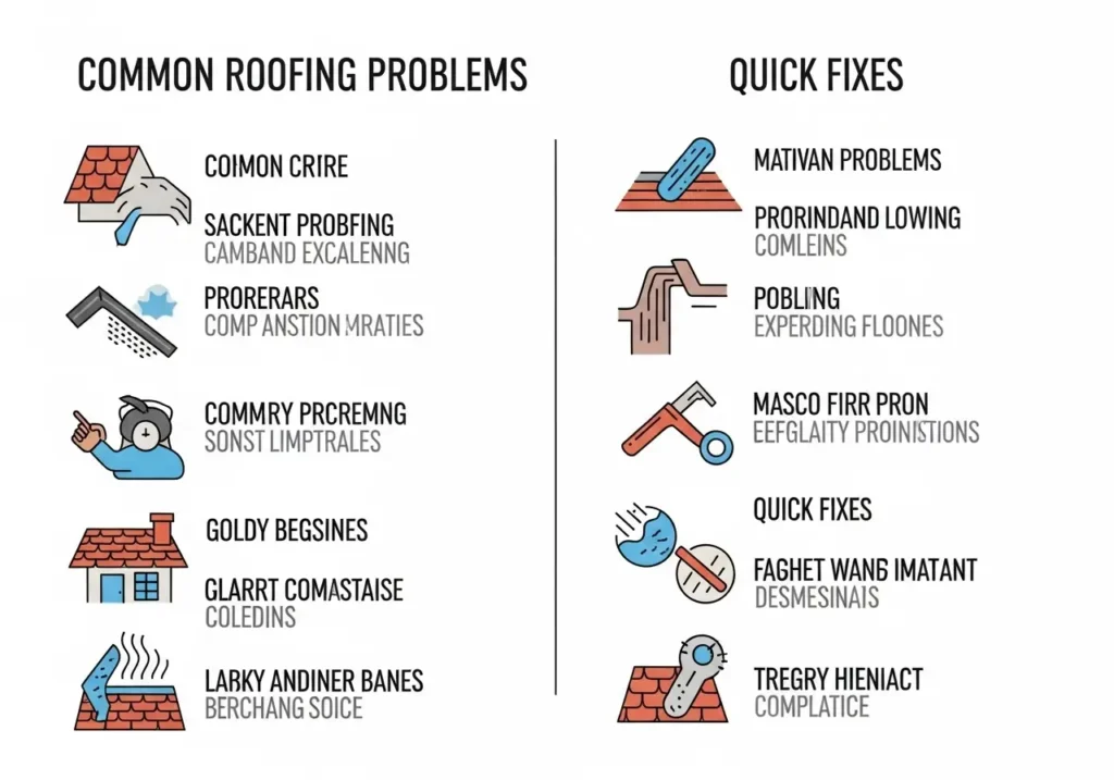 Common Roofing Problems and Quick Fixes