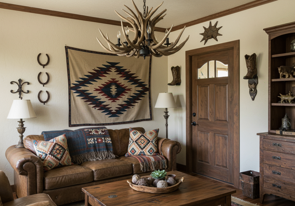 Cowboy Style Accents and Western Wall Art