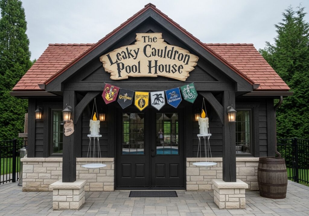 DIY Harry Potter Decorations for Home & Pool