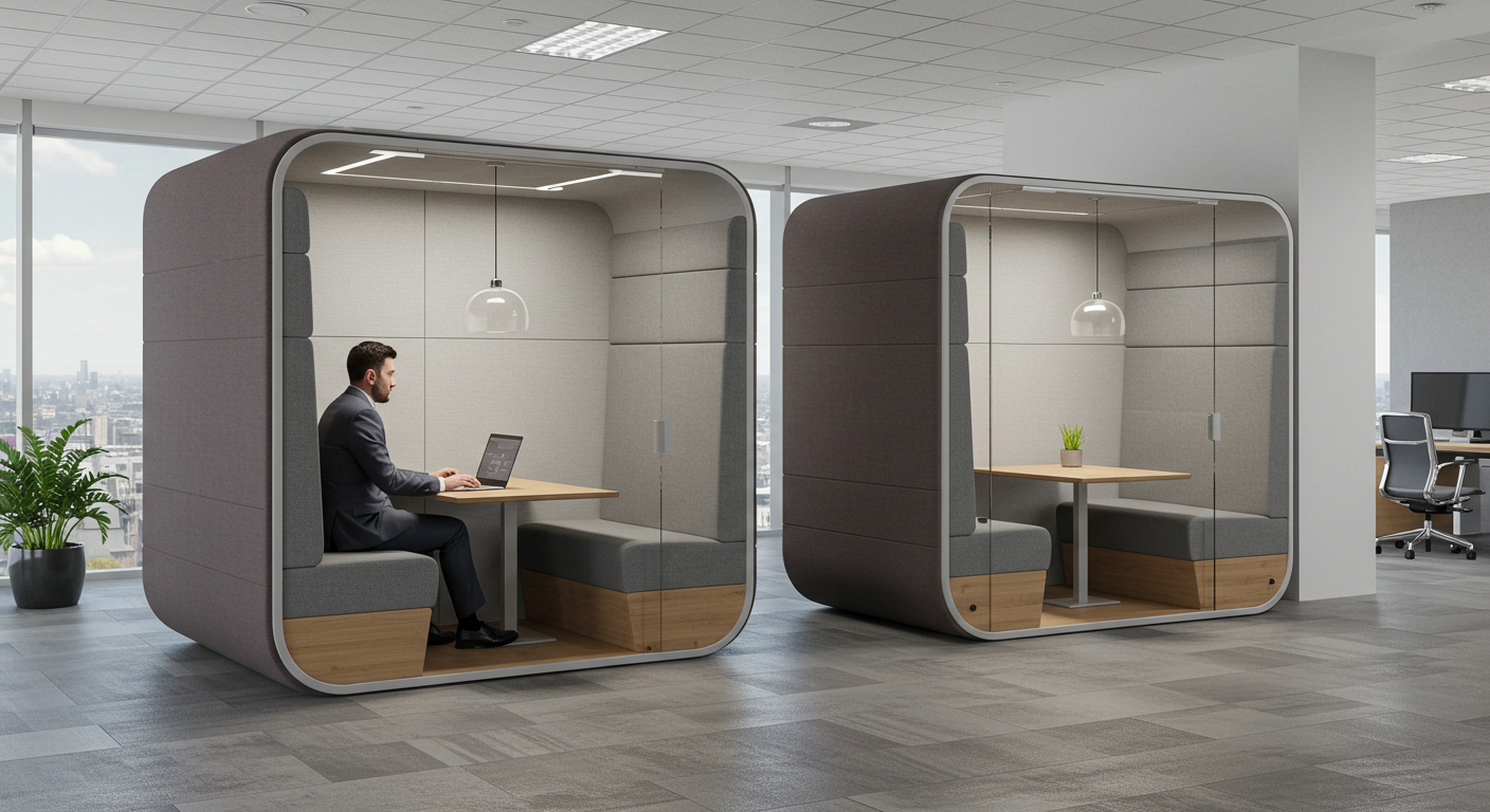 Privacy Pods and Quiet Zones