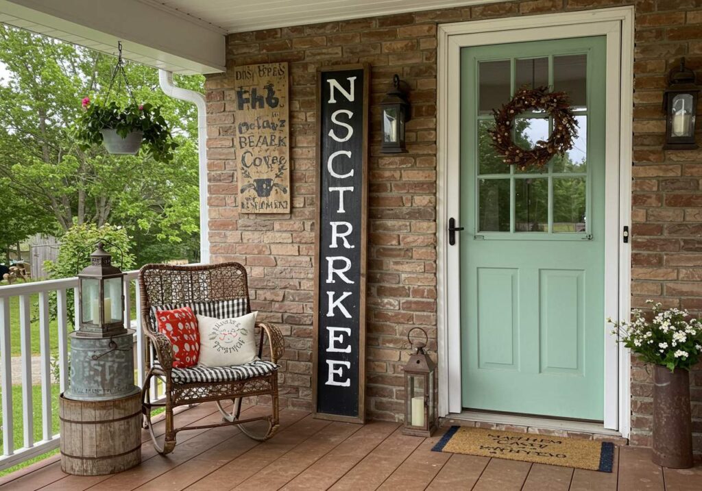 Add Rustic Decor for a Cozy Feel