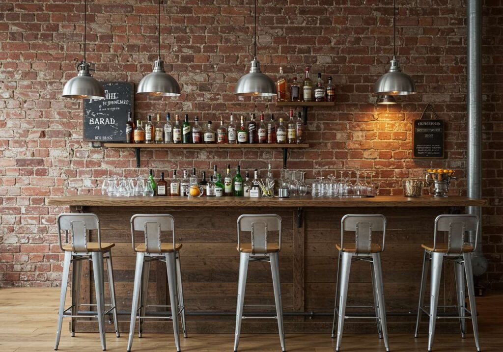 Exposed Brick for Industrial Vibes