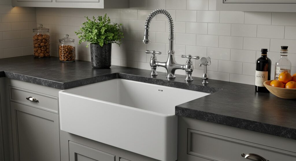  Farmhouse Sink (Apron-Front)