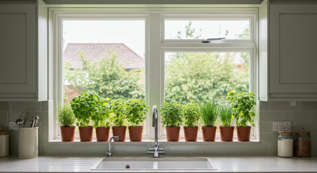 Herb Garden Window