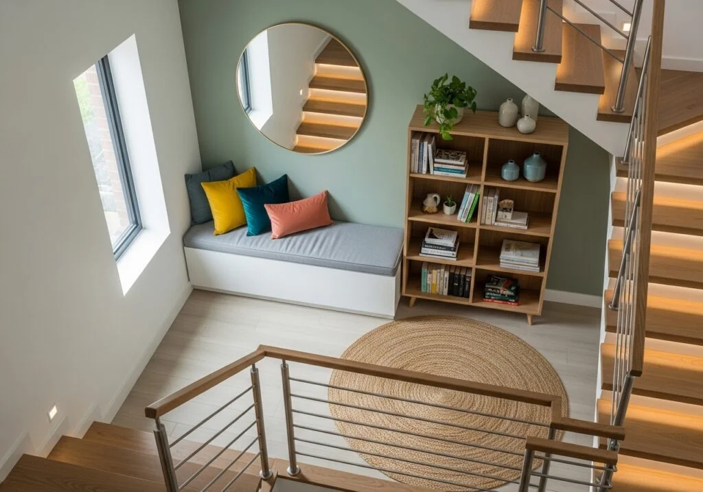 A Beautiful Corner Can Start at the Stairs