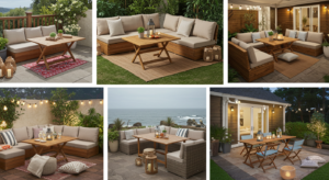 12 Smart and Stylish Design Ideas for Small Patios with Multi-Functional Furniture